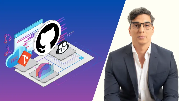 Capa do curso GitHub Actions: Guia Completo — Do Zero ao Deploy